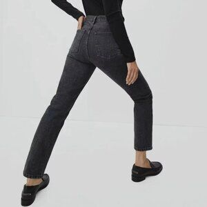 Everlane Curvy Cheeky Jean Black Wash Size 26 Regular